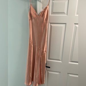 Here Comes The Sun silk blush dress